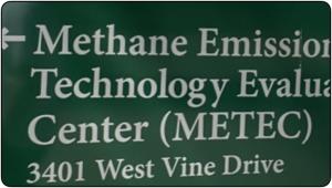 METEC sign at Colorado State University