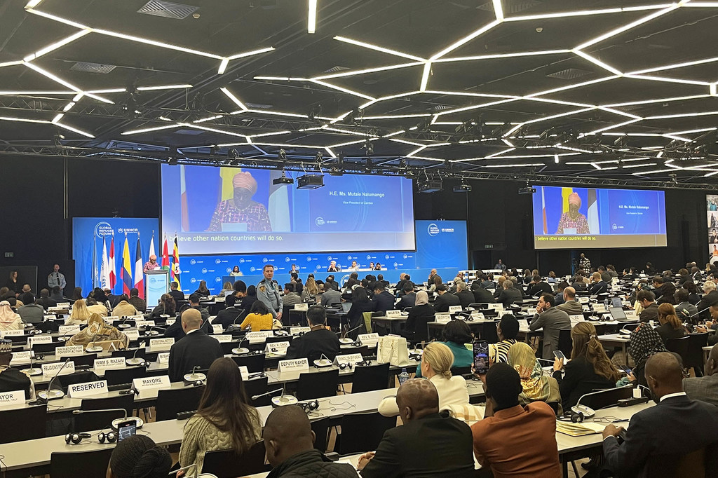 The Global Refugee Forum concludes it's work at the Palexpo centre in Geneva. The Global Refugee Forum concludes it's work at the Palexpo centre in Geneva.
