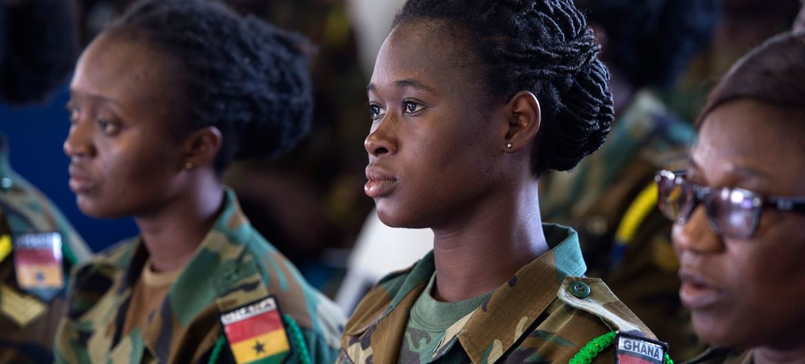 Ghanaian women peacekeepers have been deployed to Lebanon as part of the UNIFIL peacekeeping mission. Ghanaian women peacekeepers have been deployed to Lebanon as part of the UNIFIL peacekeeping mission.