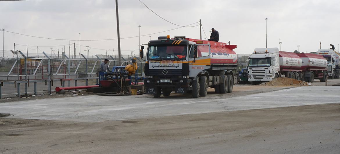 The Kerem Shalom border crossing. (file) The Kerem Shalom border crossing. (file)