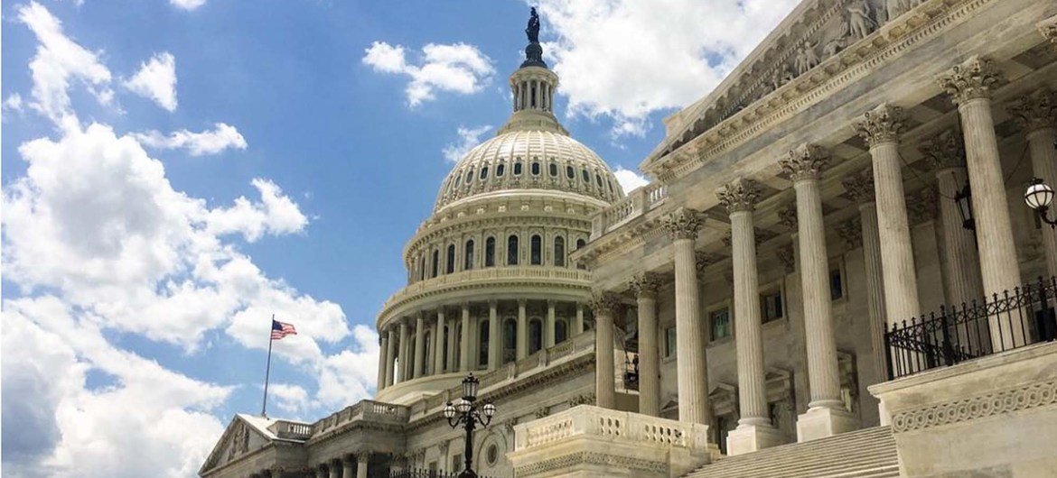The United States Capitol Building, the seat of the US Congress, Washington, DC. The United States Capitol Building, the seat of the US Congress, Washington, DC.