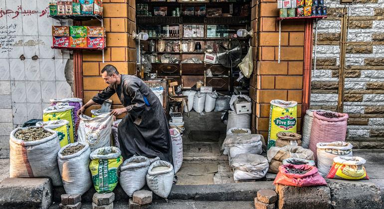 A market in Egypt (file) A market in Egypt (file)