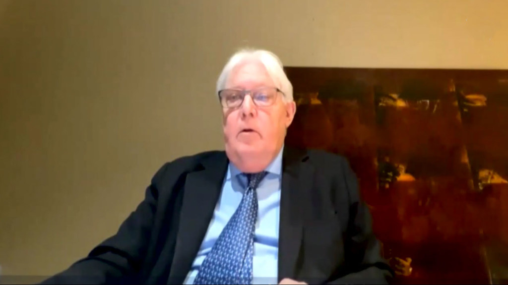 Martin Griffiths, Under-Secretary-General for Humanitarian Affairs and Emergency Relief Coordinator, briefs on the humanitarian situation in Israel and the Occupied Palestinian Territory. Martin Griffiths, Under-Secretary-General for Humanitarian Affairs and Emergency Relief Coordinator, briefs on the humanitarian situation in Israel and the Occupied Palestinian Territory.