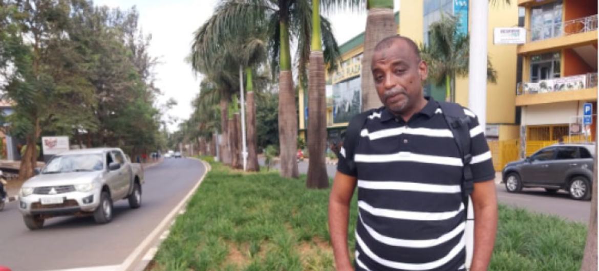 Mohammed Gimish fled to Port Sudan where he now works for OCHA. Mohammed Gimish fled to Port Sudan where he now works for OCHA.