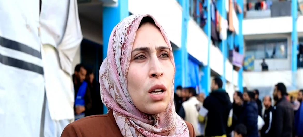 Anaam Rabeh of UNRWA. Anaam Rabeh of UNRWA.