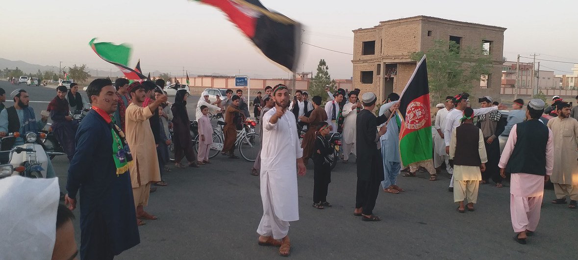 The 100th anniversary of Afghanistan’s independence was celebrated in Kandahar and across the country in August 2019. (file) The 100th anniversary of Afghanistan’s independence was celebrated in Kandahar and across the country in August 2019. (file)