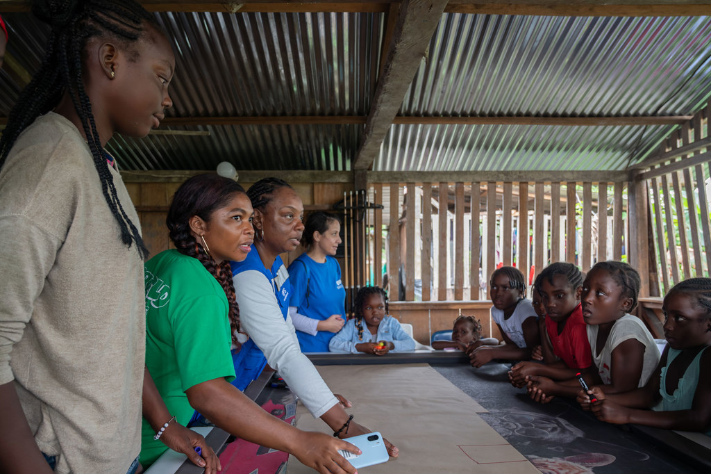 UN agencies in Colombia come together through a CERF-funded emergency response project, in Litoral del San Juan, on the border between Chocó and Valle del Cauca.