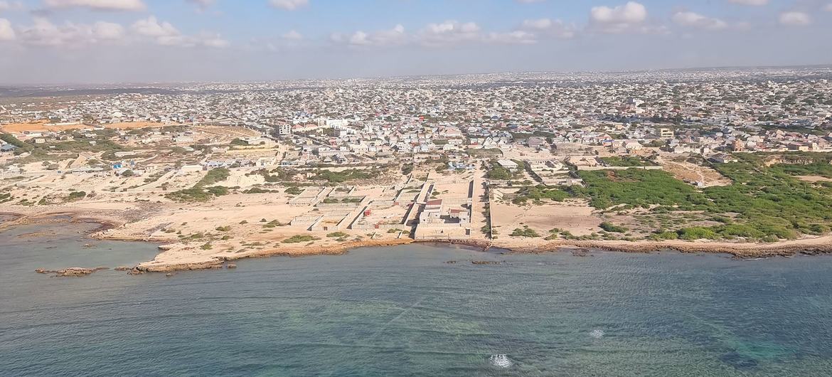 Mogadishu coast, Somalia. Mogadishu coast, Somalia.