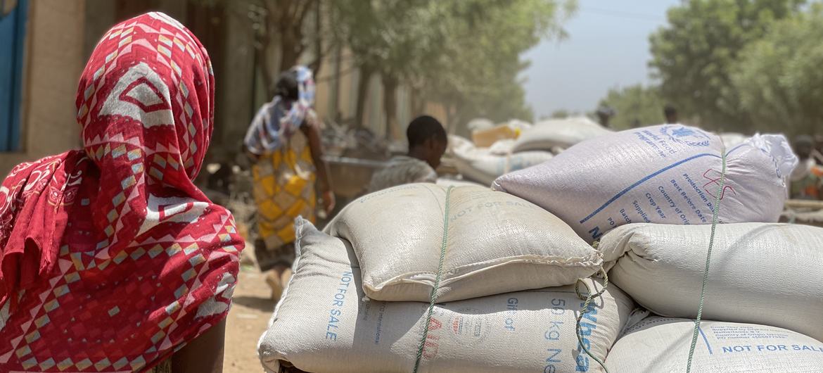 The UN continues to provide lifesaving food assistance in the Tigray region of Ethiopia. The UN continues to provide lifesaving food assistance in the Tigray region of Ethiopia.