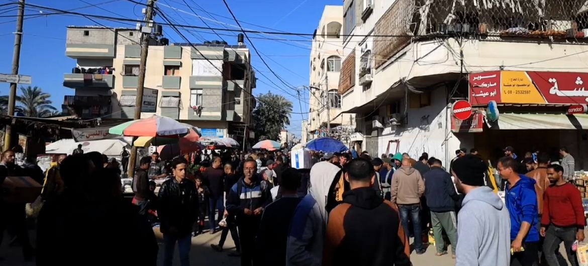 A market in Deir Al-Balah, Gaza. A market in Deir Al-Balah, Gaza.