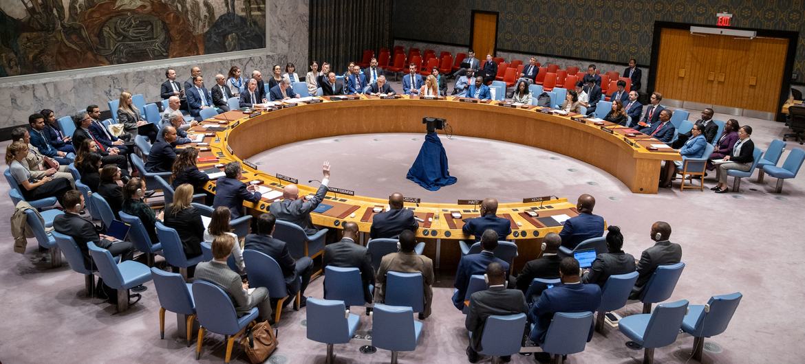 The Security Council adopts a resolution authorizing the creation of a Multinational Security Support (MSS) mission in Haiti in October 2023. The Security Council adopts a resolution authorizing the creation of a Multinational Security Support (MSS) mission in Haiti in October 2023.