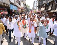 With the blessings of Shri Potoba Maharaja, Barane Starts His Election Campaign
