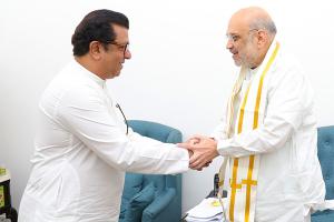 Will there be an alliance between BJP-MNS? After Shah, now CM Shinde-Deputy CM met Raj Thackeray